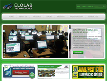 Tablet Screenshot of elolabtechnologies.com